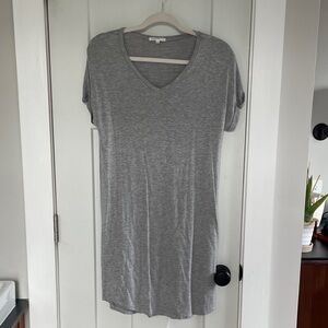 Grey Tee Shirt Dress